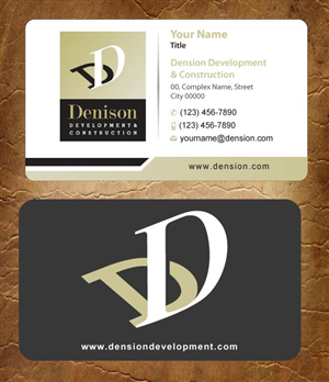Business Card Design by Joy16589 for Dension Ventures | Design: #3738213