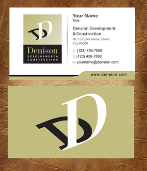 Design de Carte de Visite par Joy16589 pour Dension Ventures | Design : #3738215