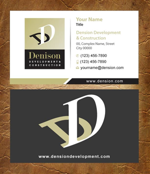 Design de Carte de Visite par Joy16589 pour Dension Ventures | Design : #3738223