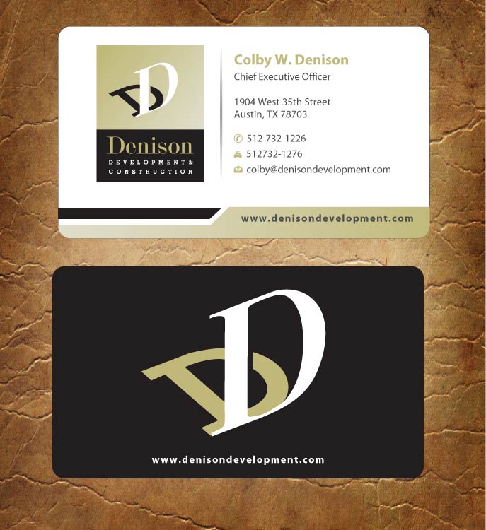 Business Card Design by Joy16589 for Dension Ventures | Design #3743269