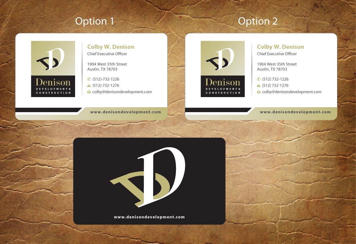 Business Card Design by Joy16589 for Dension Ventures | Design #3743892