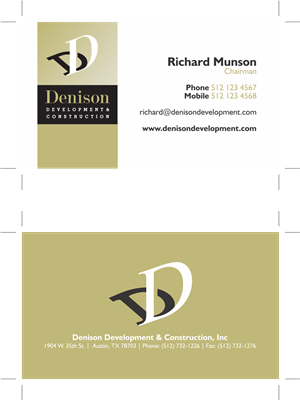 Business Card Design by barinix