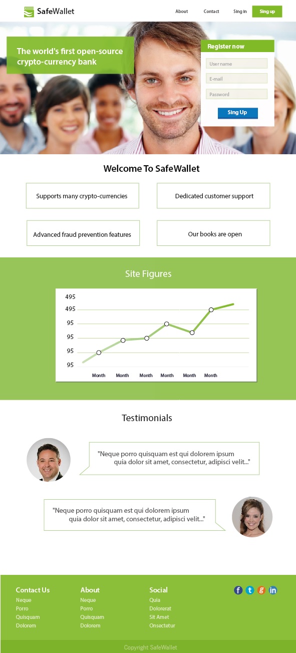 Web Design by Anton for this project | Design #3750088
