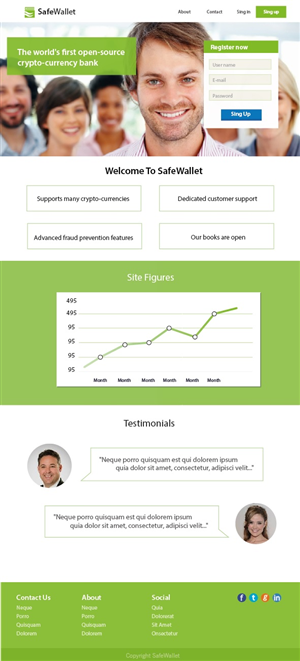 Web Design by Anton for this project | Design: #3750088