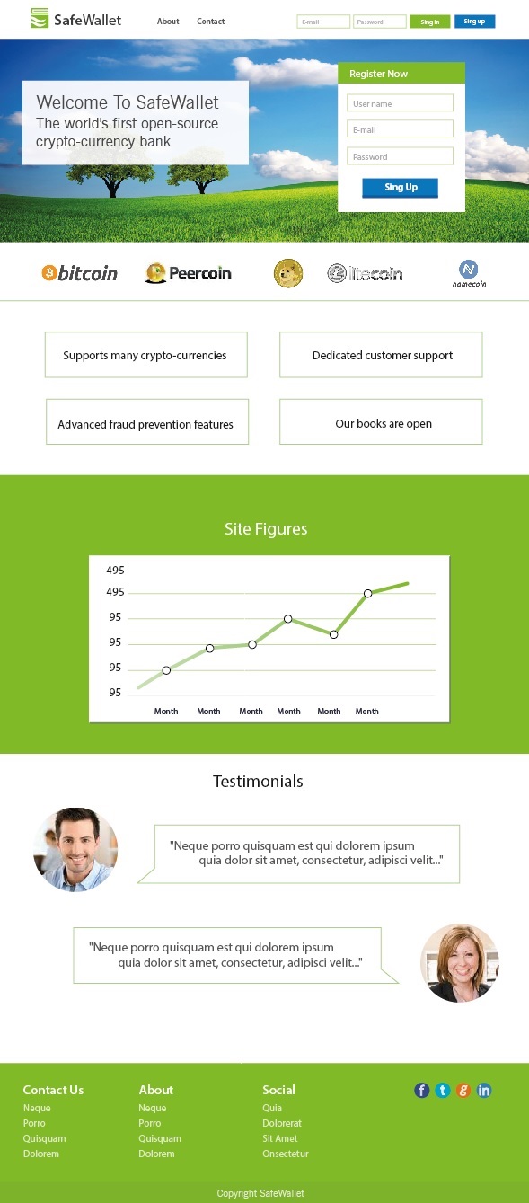 Web Design by Anton for this project | Design #3761914