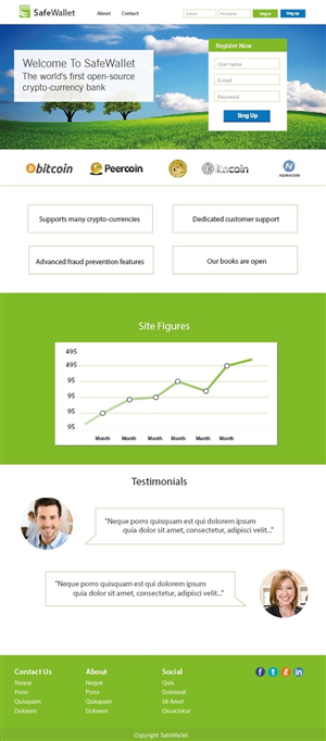 Web Design by Anton for this project | Design: #3761914