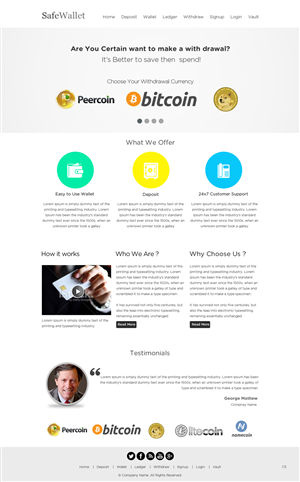 Web Design by pb for this project | Design: #3796383