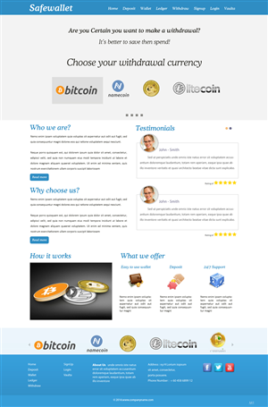 Web Design by pb for this project | Design: #3796408