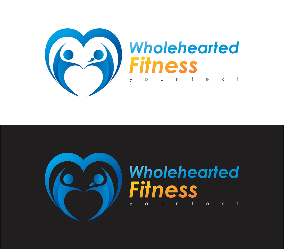 Logo Design by erix_bananah for Wholehearted fitness | Design #3745201