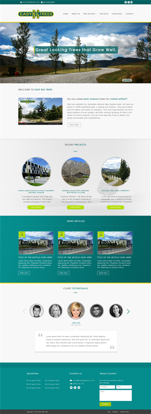 Wordpress Design by JM for Websites Made Easy Limited | Design: #3752965