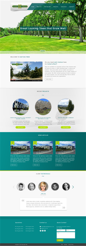 Wordpress Design by JM for Websites Made Easy Limited | Design: #3753248