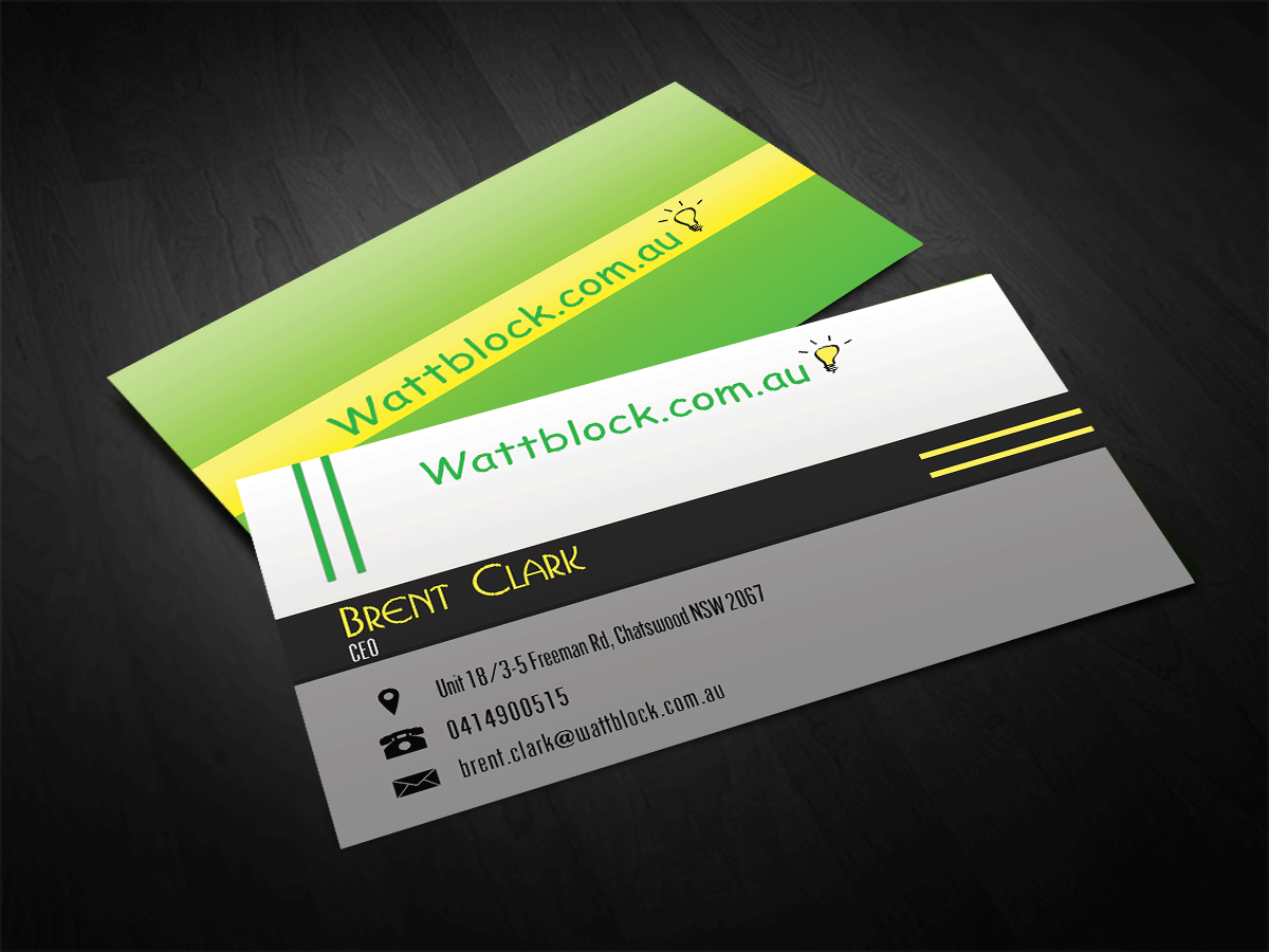 Visitenkarten-Design von Riz' für dieses Projekt | Design #3745196