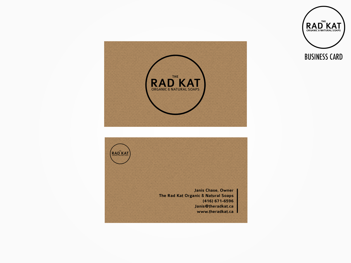 Diseño de Empaque por MFERN para The Rad Kat Organic & Natural Soaps | Diseño #3806415