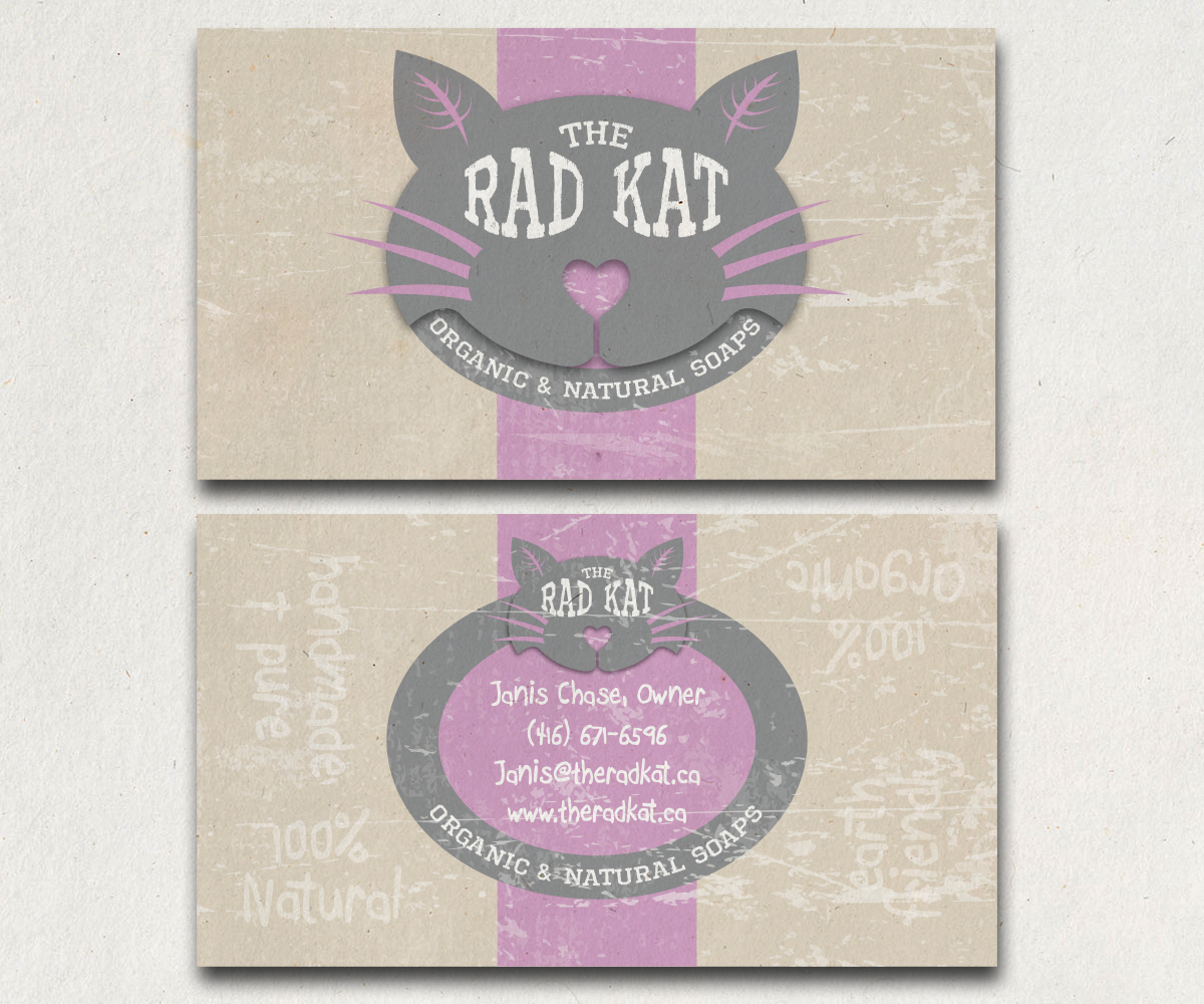 Design Emballage par HotGeckoMedia pour The Rad Kat Organic & Natural Soaps | Design #3780200
