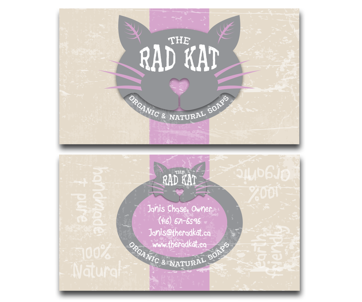 Design Emballage par HotGeckoMedia pour The Rad Kat Organic & Natural Soaps | Design : #3780246
