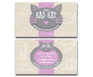Design Emballage par HotGeckoMedia pour The Rad Kat Organic & Natural Soaps | Design : #3780246