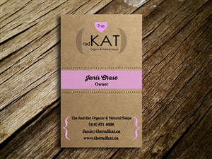 Design Emballage par Juni pour The Rad Kat Organic & Natural Soaps | Design : #3794951