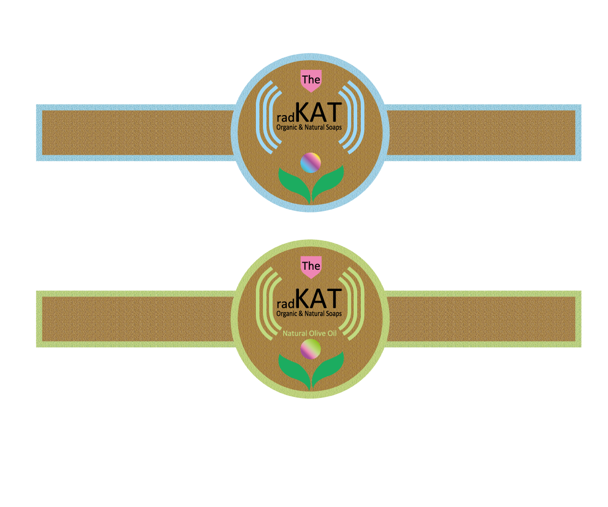 Label Design by mari.sakai for The Rad Kat Organic & Natural Soaps | Design #3781620