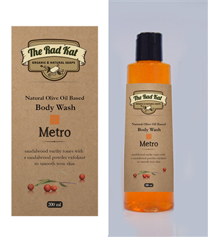 Label Design by Juni for The Rad Kat Organic & Natural Soaps | Design: #3799688