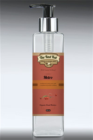 Label Design by Juni for The Rad Kat Organic & Natural Soaps | Design: #3799693
