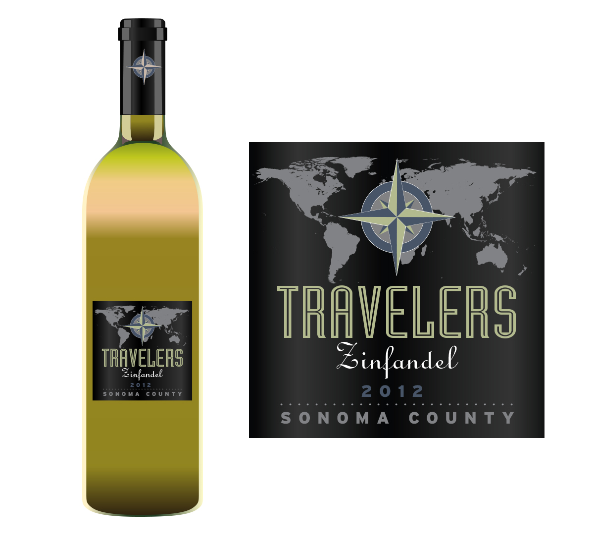 Graphic Design by Thomas DeHart for Charles Wine Company | Design #3760407