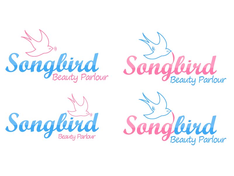 Logo Design by aimy_hammad for Songbird Beauty Parlour | Design #3908527
