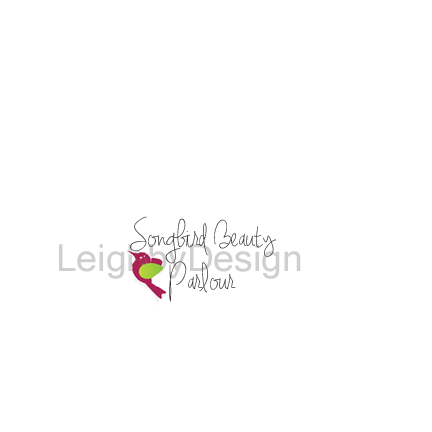 Logo Design by Leigh by Design for Songbird Beauty Parlour | Design #3907966