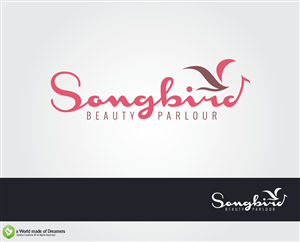Logo Design by Bolshoi Creations for Songbird Beauty Parlour | Design: #3972172