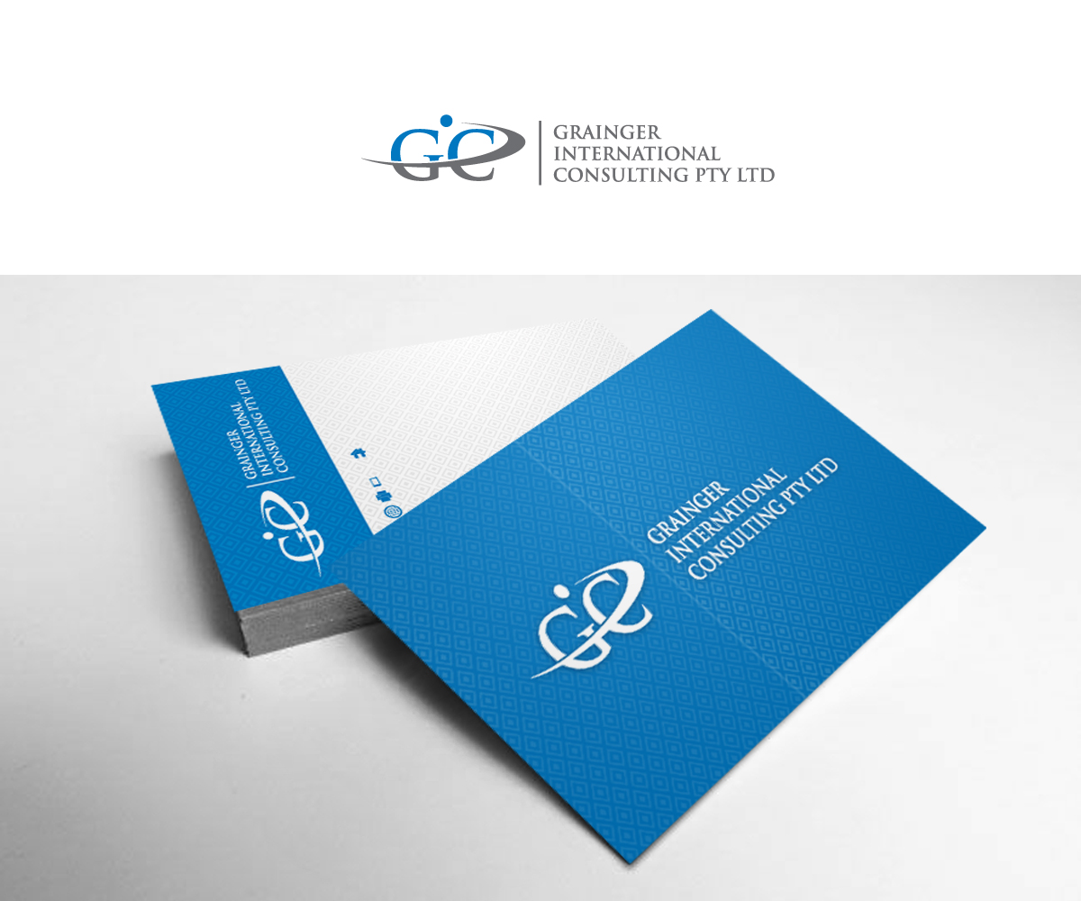 Design de Carte de Visite par GenArt pour Grainger International Consulting Pty Ltd | Design #3753209