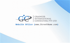 Design de Carte de Visite par hchiko07 pour Grainger International Consulting Pty Ltd | Design : #3742633