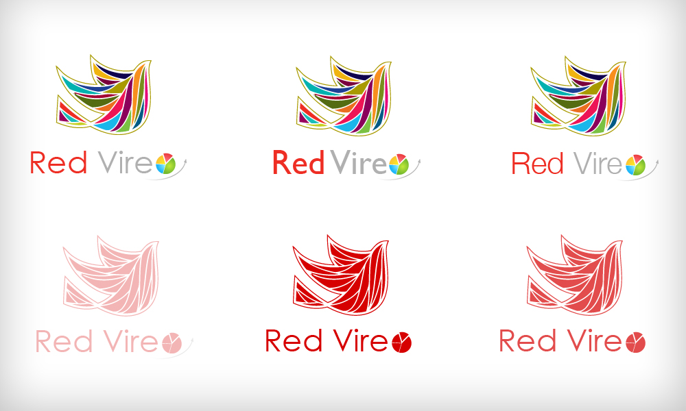 Logo Design by Victor Constantin for Red Vireo | Design #988164