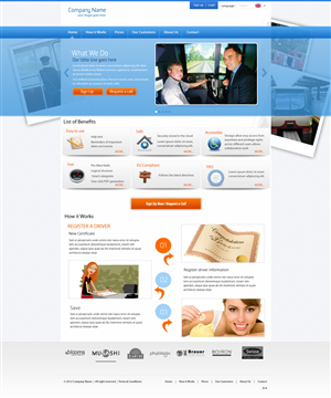 Web Design by pb for this project | Design: #1000931