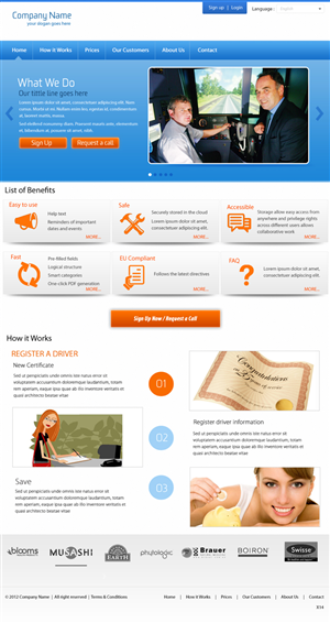 Web Design by pb for this project | Design: #1002722