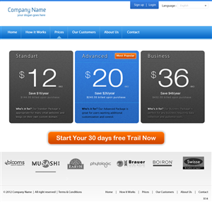 Web Design by pb for this project | Design: #1005658