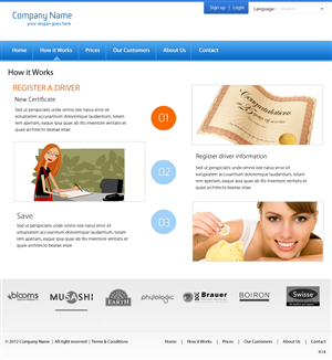Web Design by pb for this project | Design: #1005660