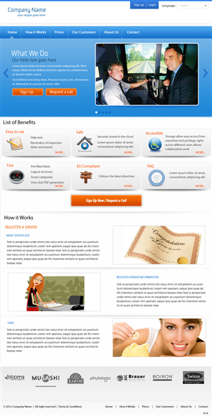 Web Design by pb for this project | Design: #1008293