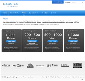 Web Design by pb for this project | Design: #1008296
