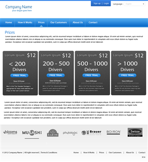 Web Design by pb for this project | Design: #1009117