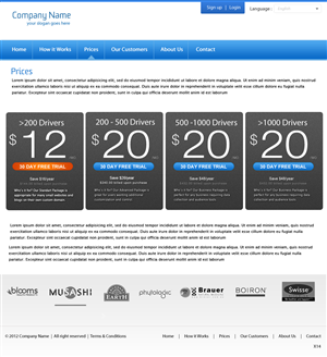 Web Design by pb for this project | Design: #1017826