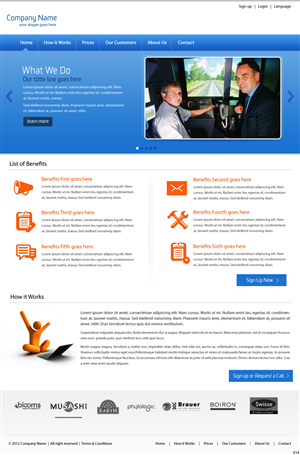 Web Design by pb for this project | Design: #994160