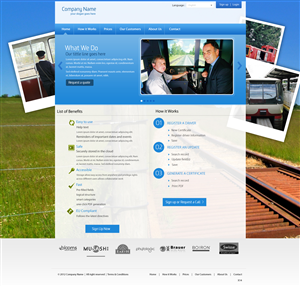Web Design by pb for this project | Design: #997132