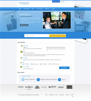 Web Design by pb for this project | Design: #999978