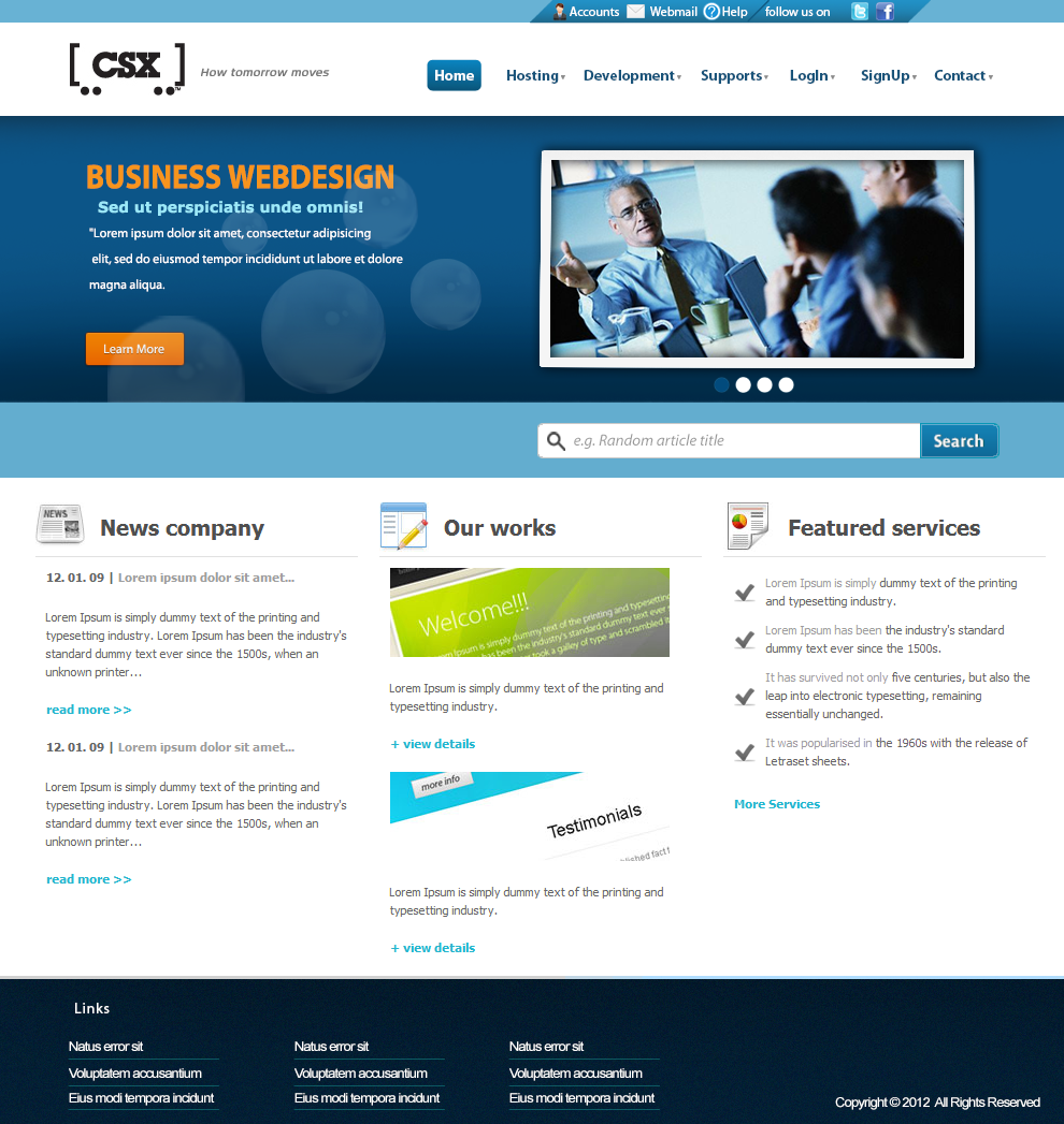 Web-Design von Xalion für dieses Projekt | Design #998963