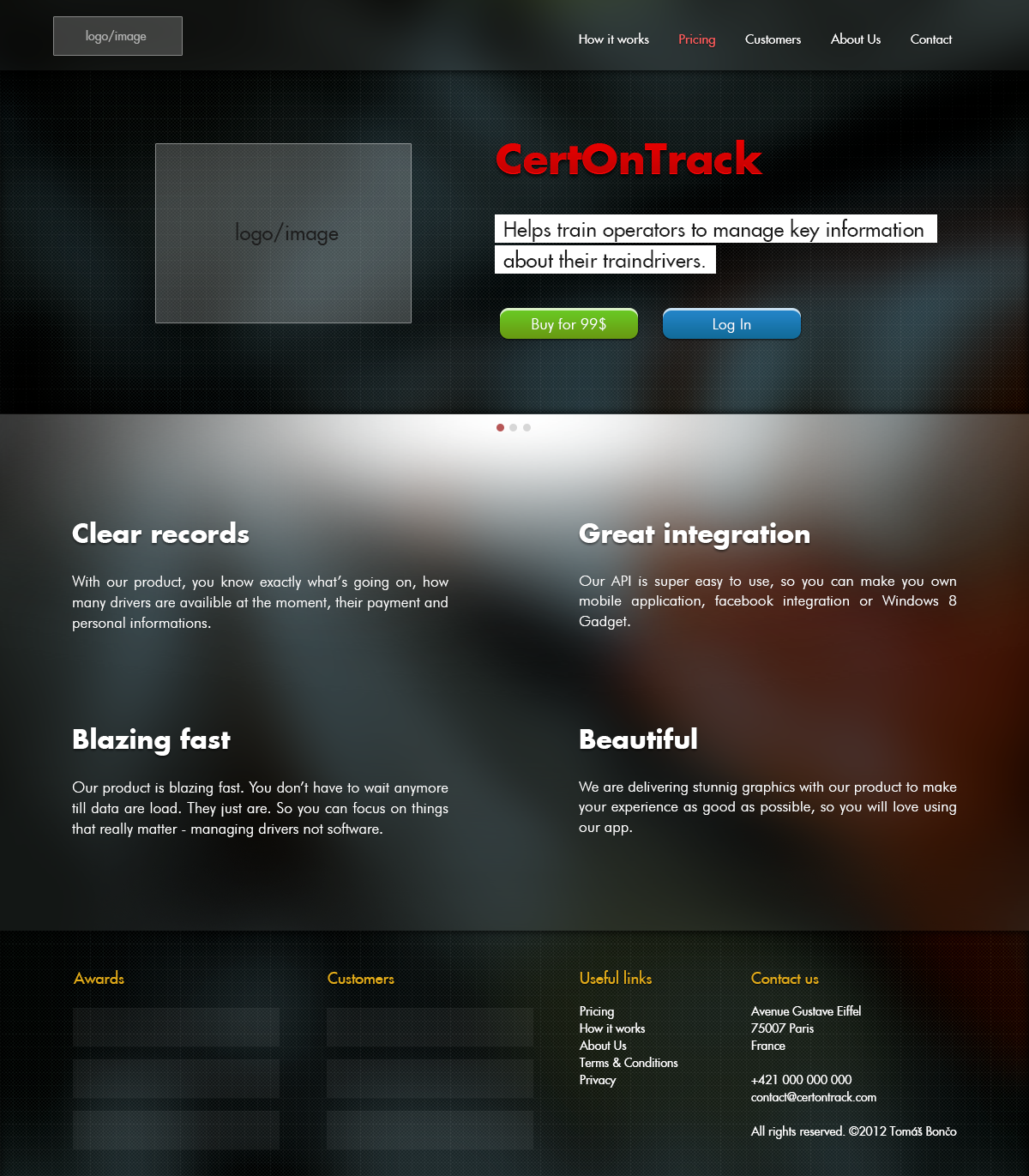 Web Design by COMPER for this project | Design #1015735