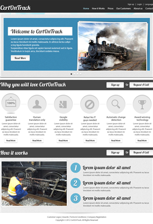 Diseño Web por ESolz Technologies para este proyecto | Diseño #993972