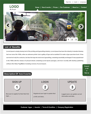 Diseño Web por karthik para este proyecto | Diseño #1028064