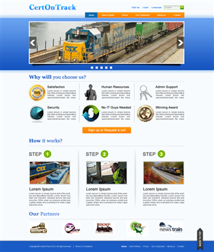 Web Design by Roy for this project | Design: #1022474