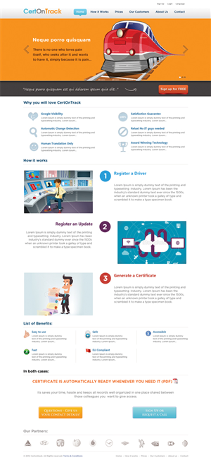 Web Design by Vedanta Web Solutions for this project | Design: #1013443
