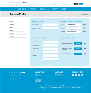 Wordpress Design by an3 for DSX Technologies Limited | Design: #3761784