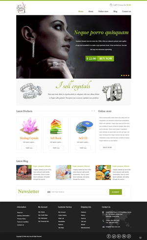 Web Design by pb for this project | Design: #3750509